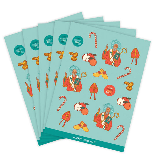 St. Nicholas Sticker Sheet