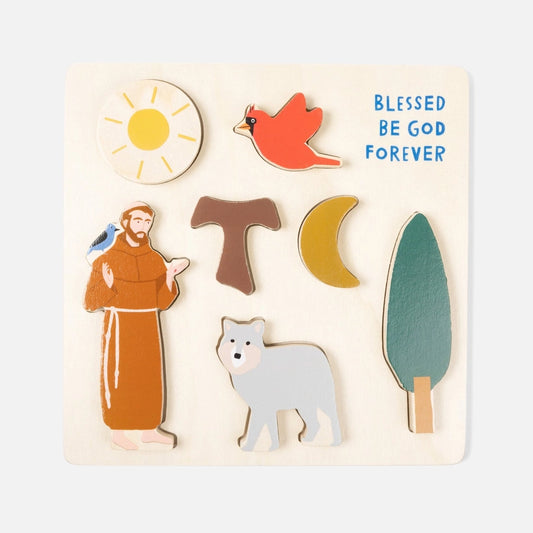 St Francis Wooden Puzzle