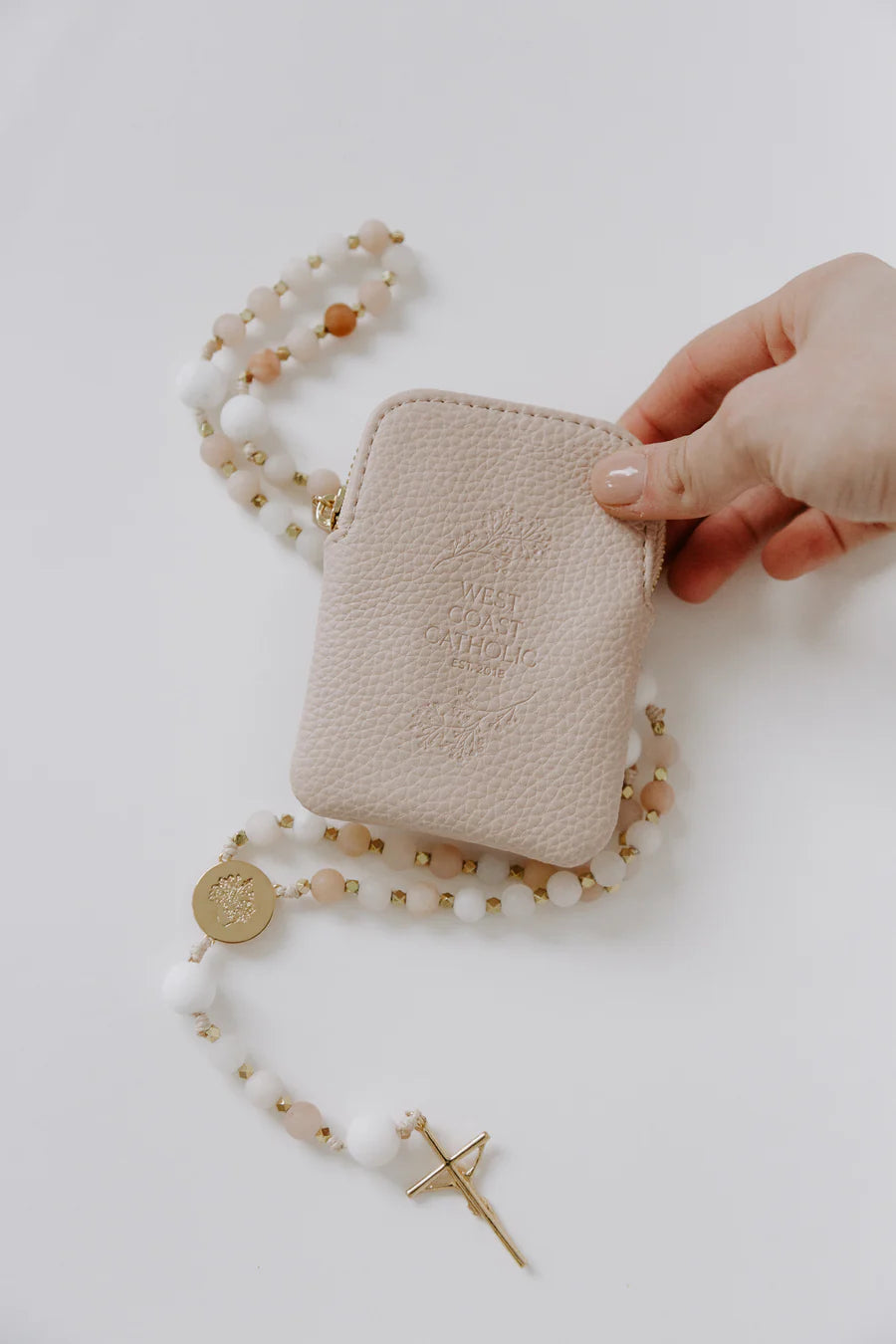 Leather Rosary Pouch