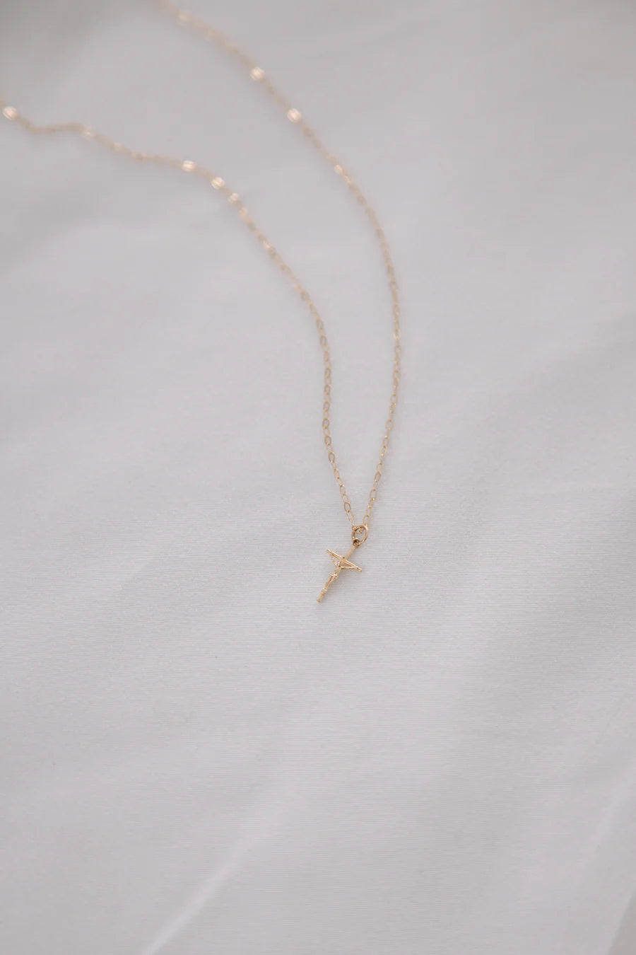 Dainty Crucifix Necklace