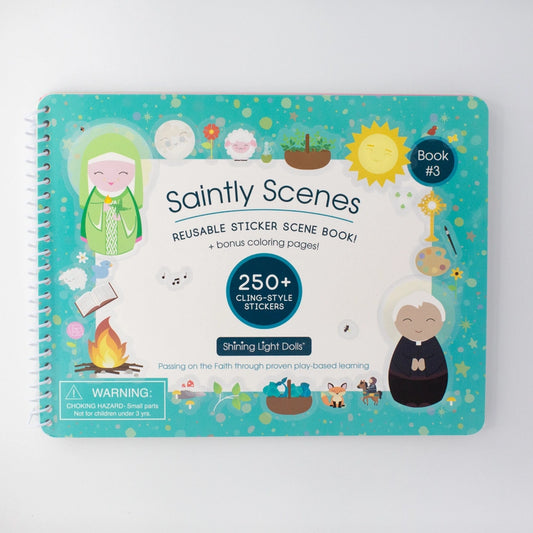 Saintly Scenes Sticker Book 3