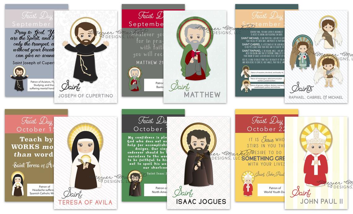 Learning Cards: 52 Weeks with the Saints